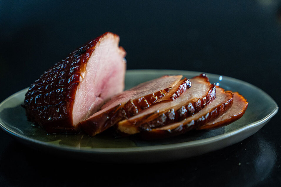 Bangalow smoked ham at Harrisons Restaurant